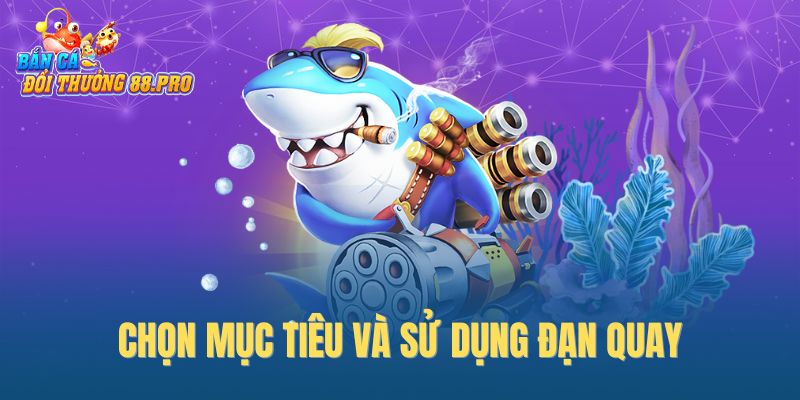 Chọn mục tiêu và sử dụng đạn quay