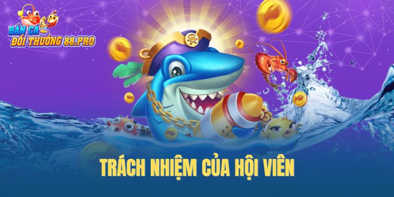 Trách nhiệm của hội viên khi tham gia bắn cá đổi thưởng Trách nhiệm của hội viên khi tham gia bắn cá đổi thưởng