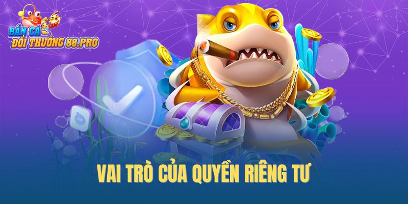 Vai trò của quyền riêng tư Vai trò của quyền riêng tư